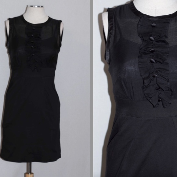 Black Ruffle Dress - Picture 5 of 9